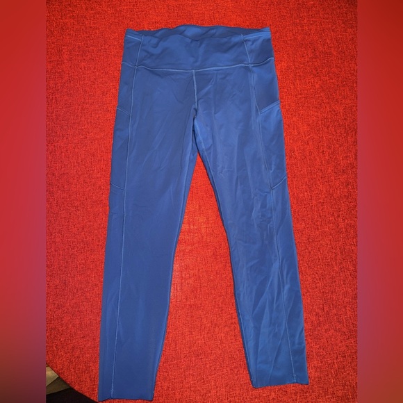 👉🏼LIKE NEW👈🏼 Lululemon Fast & Free 7/8 tight Legging in Jetstream Blue - Picture 4 of 11